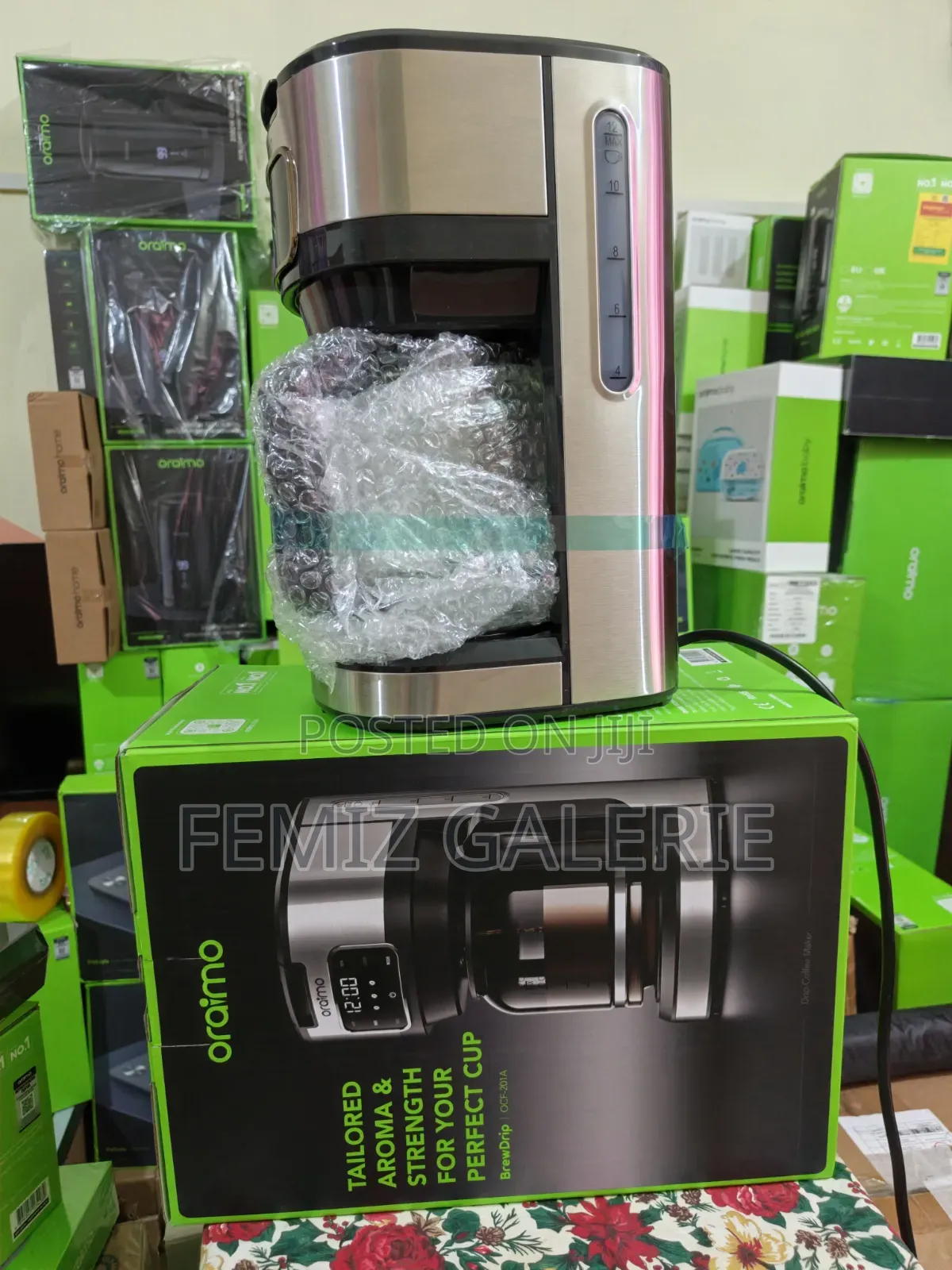 Oraimo BrewDrip 1.5L Drip Coffee Maker Programmable Timer & Keep Warm