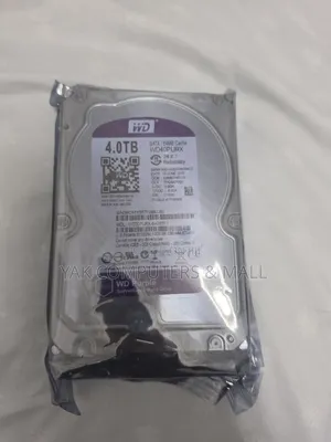 4tb Wd Purple HDD for CCTV and Desktop