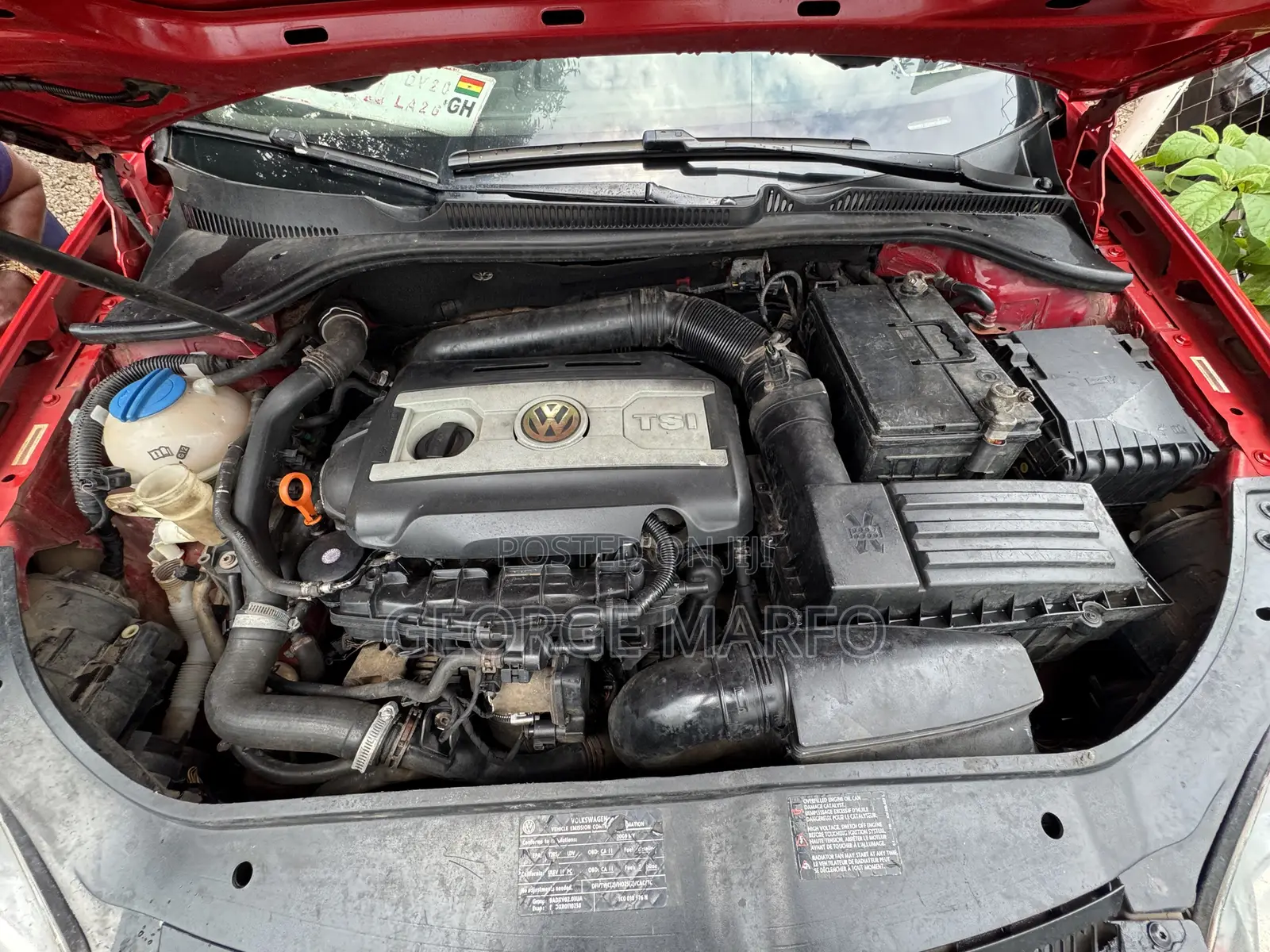 Volkswagen Golf GTI 2009 Red