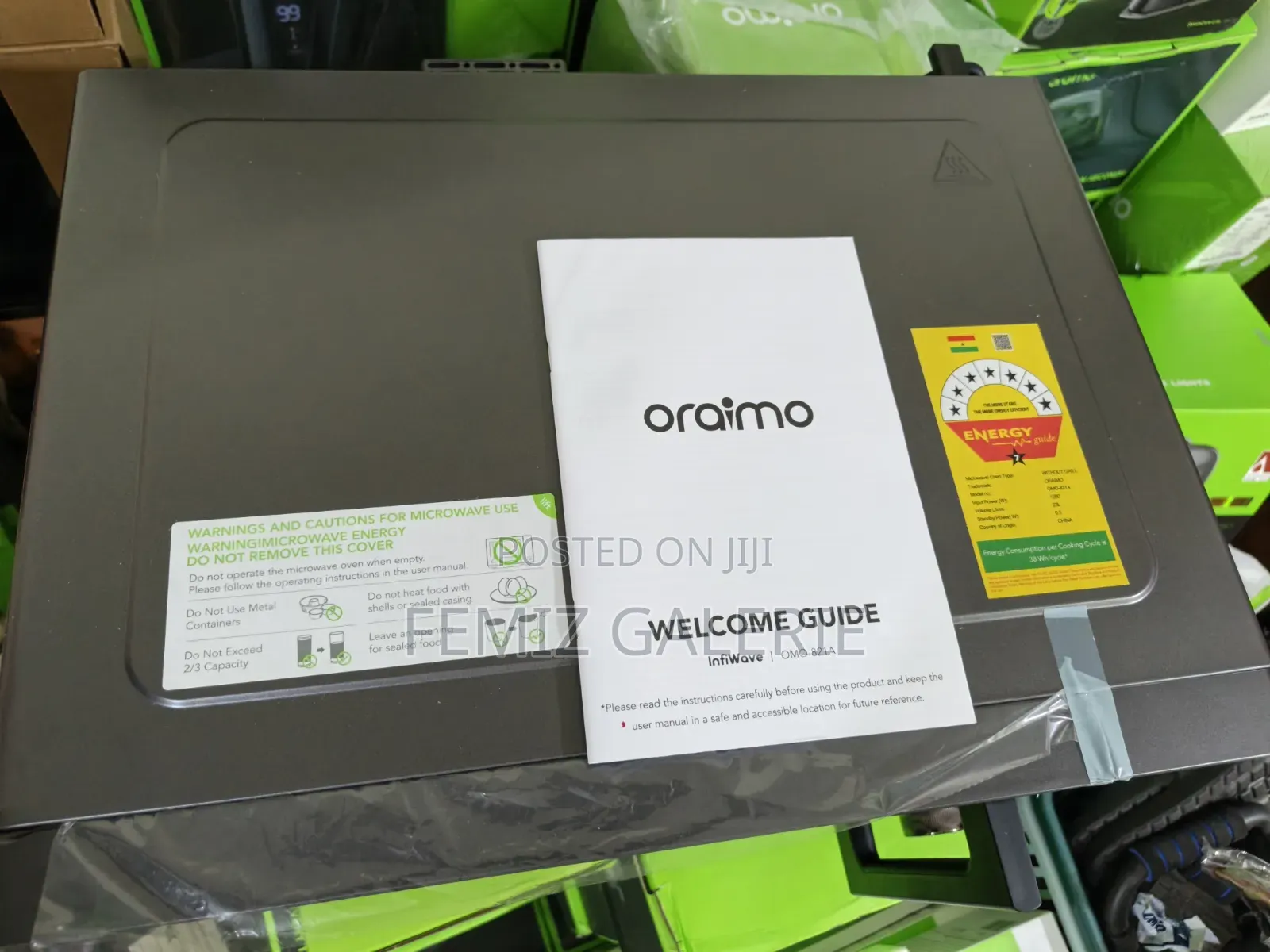Oraimo InfiWave Nova 3in1 27L Microwave-Air Fryer-Oven Touch Control