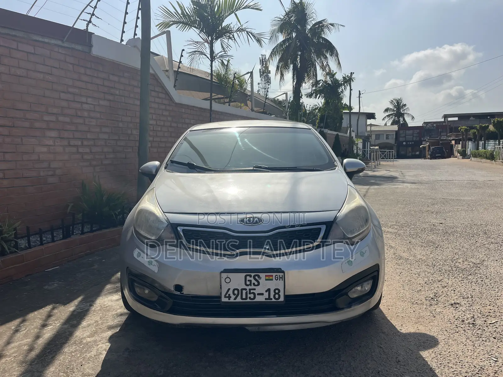 Kia Rio 2012 Silver