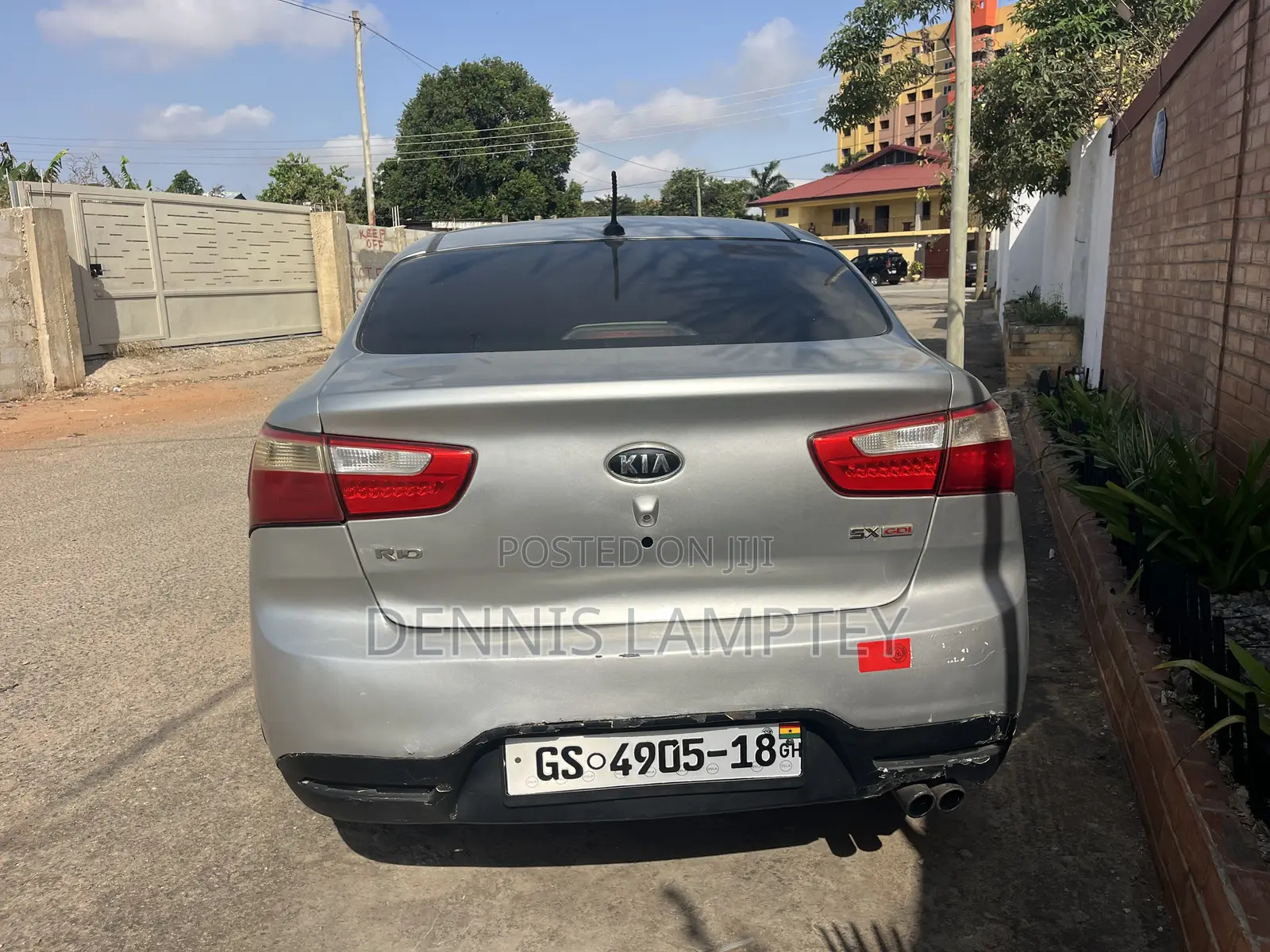 Kia Rio 2012 Silver