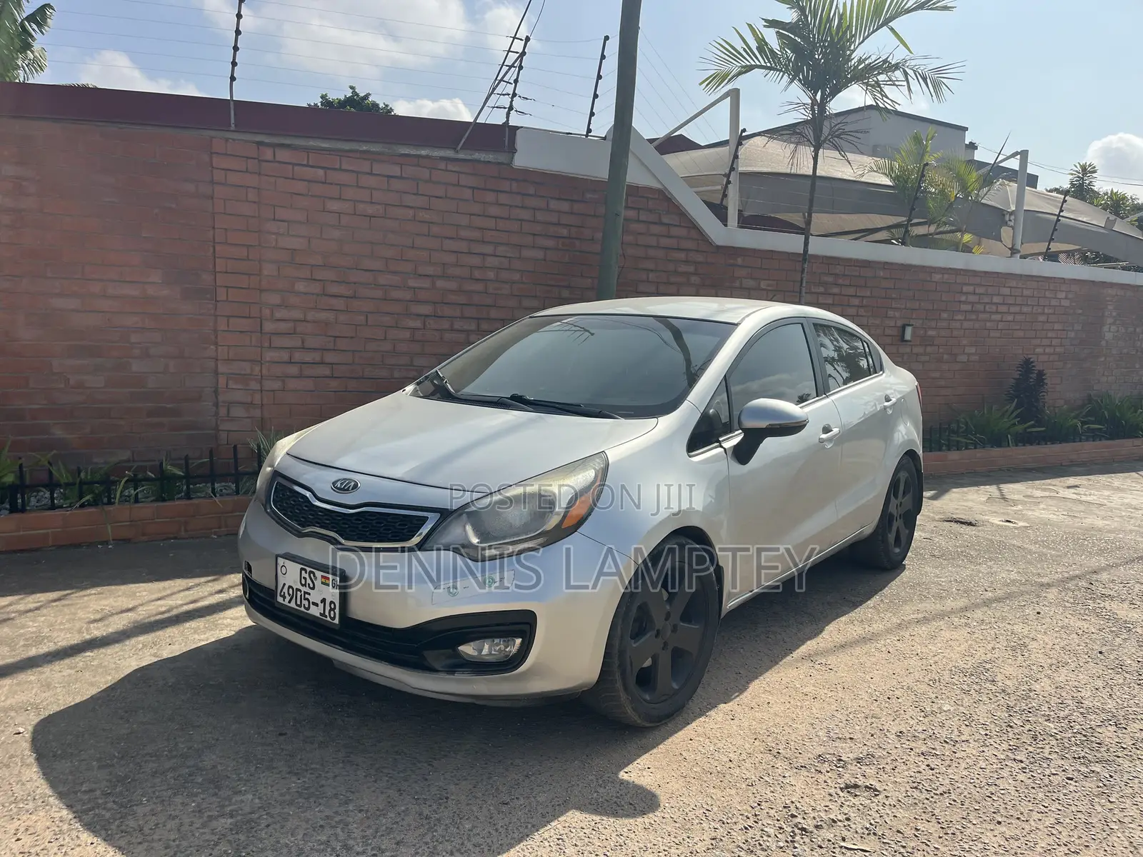 Kia Rio 2012 Silver