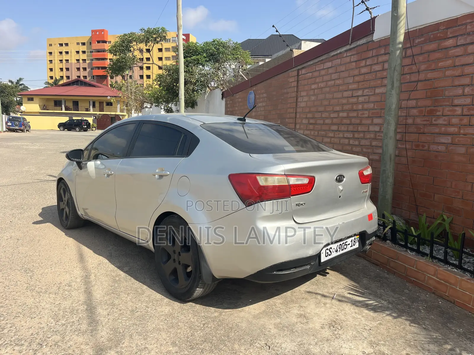 Kia Rio 2012 Silver