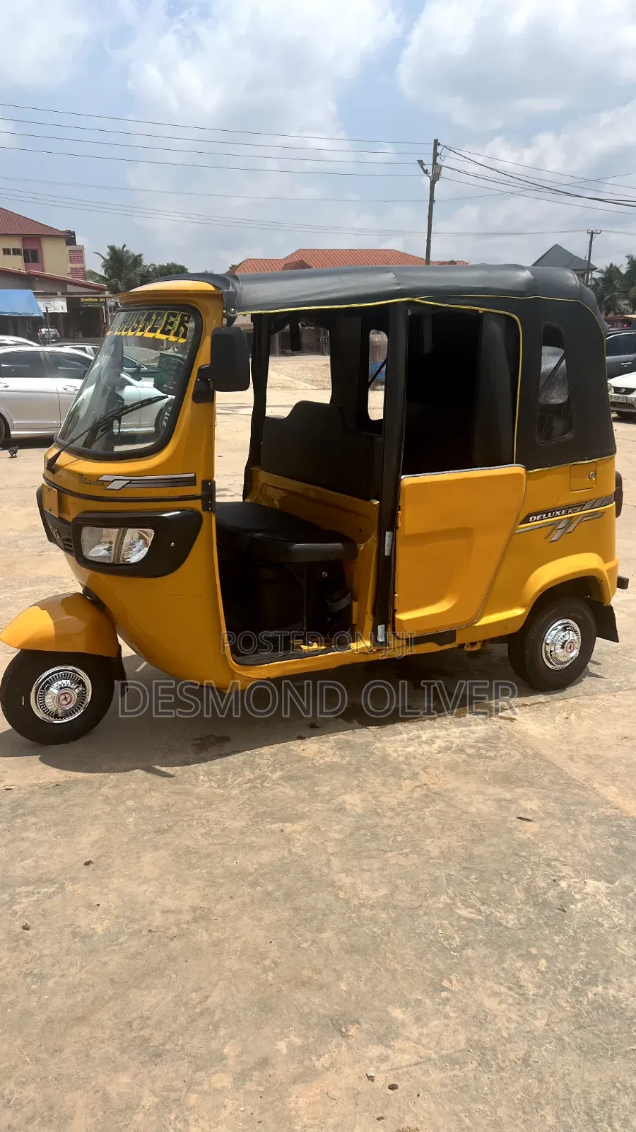 TVS King Deluxe Plus iTouch Start 2026 Yellow