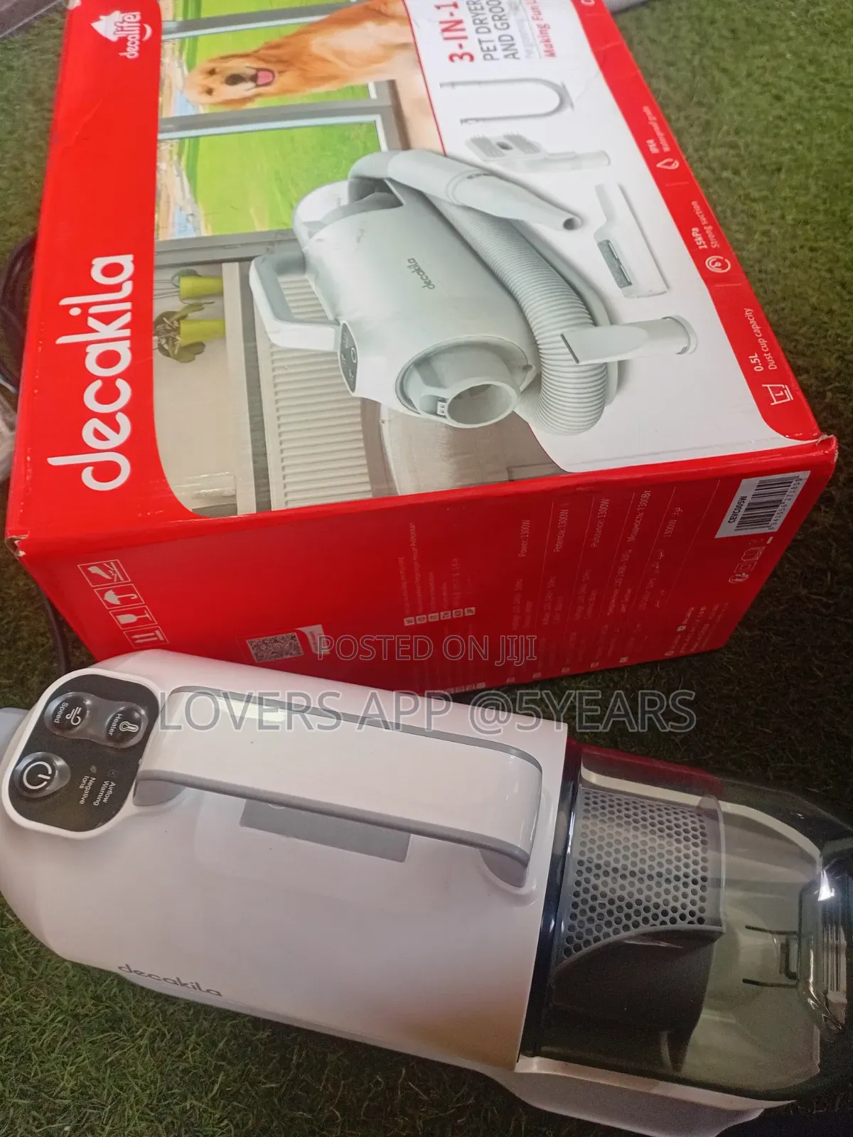 Decakila 3 in 1 Pet Dryer Efficient Pet Dryer