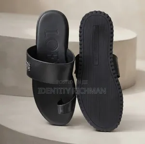 New Quality Black Slippers