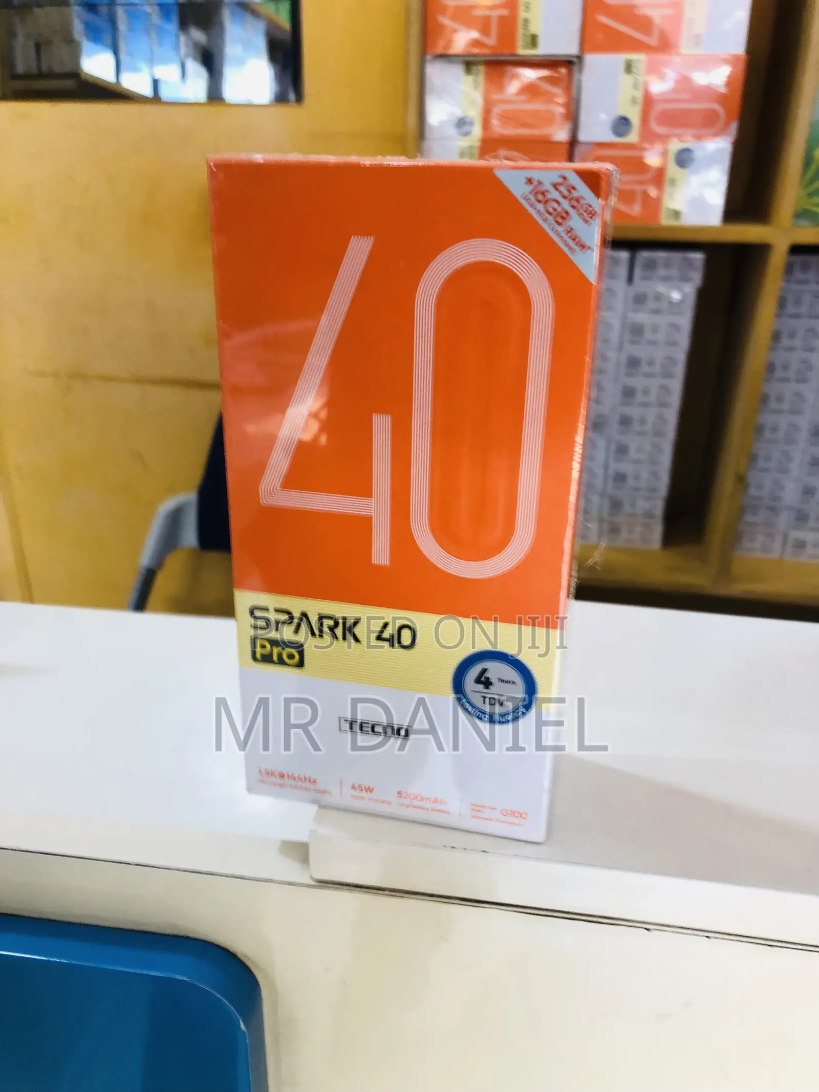 New Tecno Spark 40 Pro 256 GB Blue