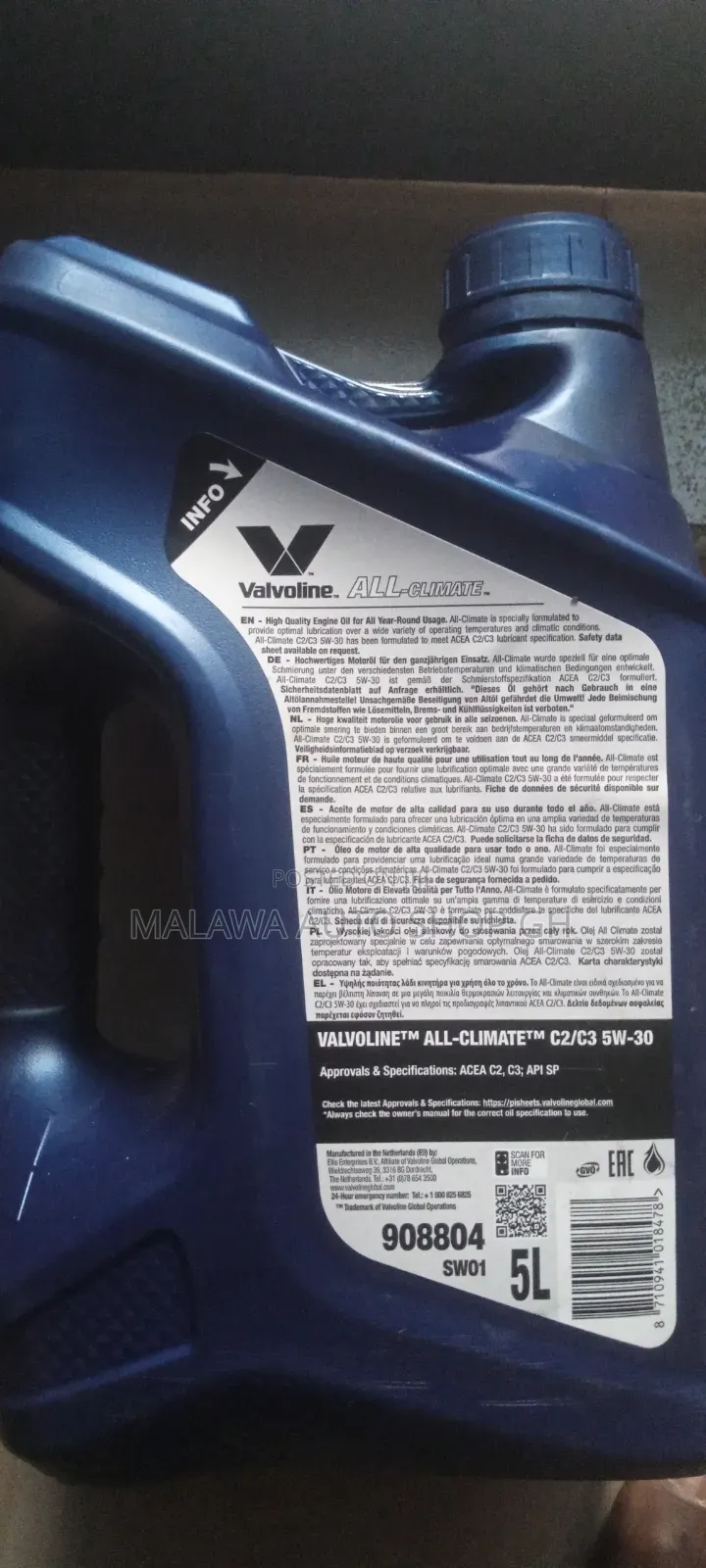 5w-30 Valvoline Engine Oil