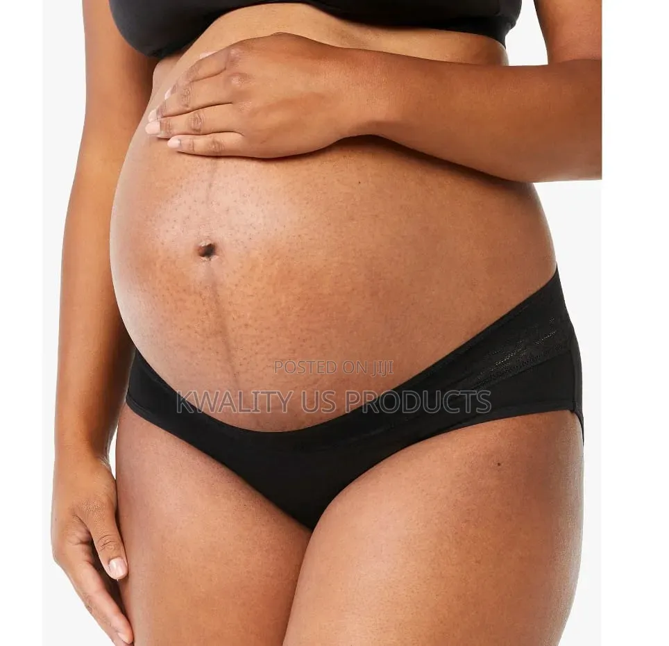 3-Pack Women's Maternity Under-the-Belly Panties - All Sizes