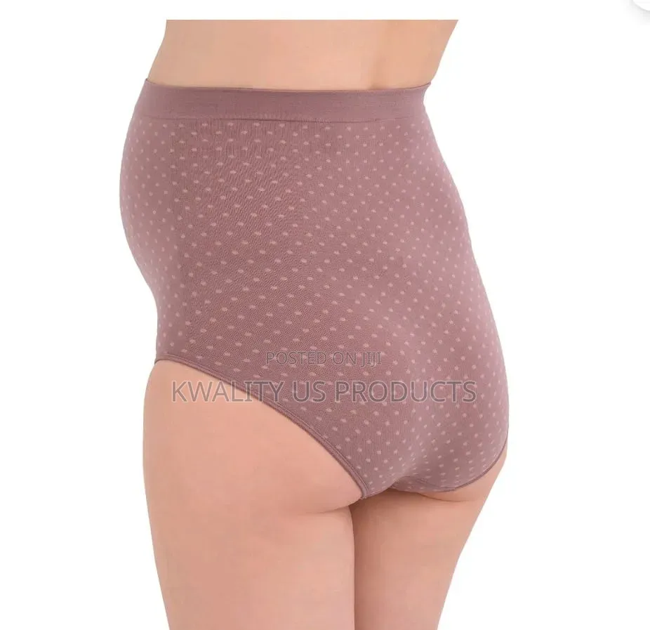 3-Pack Womens Maternity Over-the-Belly Panties - Small, Medium Sizes