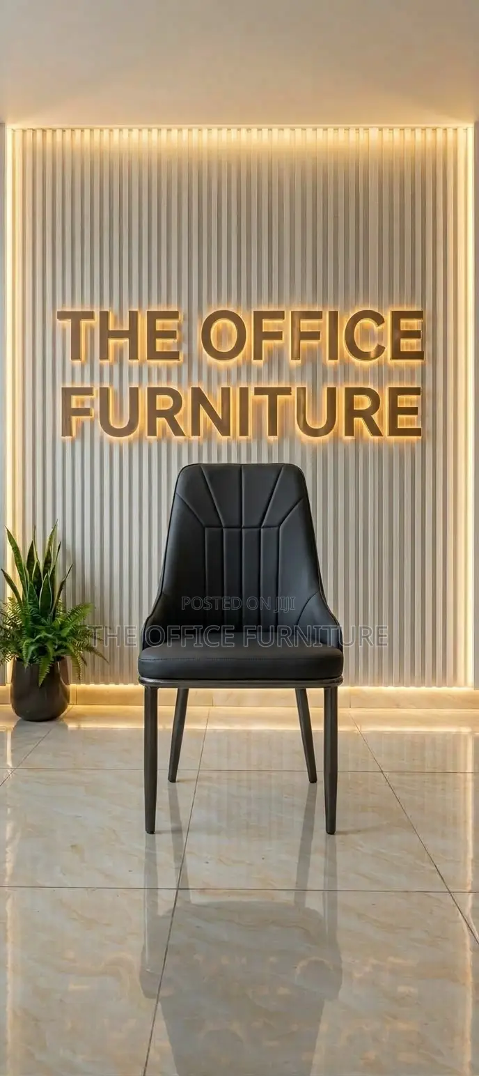 Dining & Office Chair With Geometric Stitching