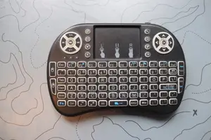 Wireless Mini Keyboard Plus Remote With Touchpad & Media Controls