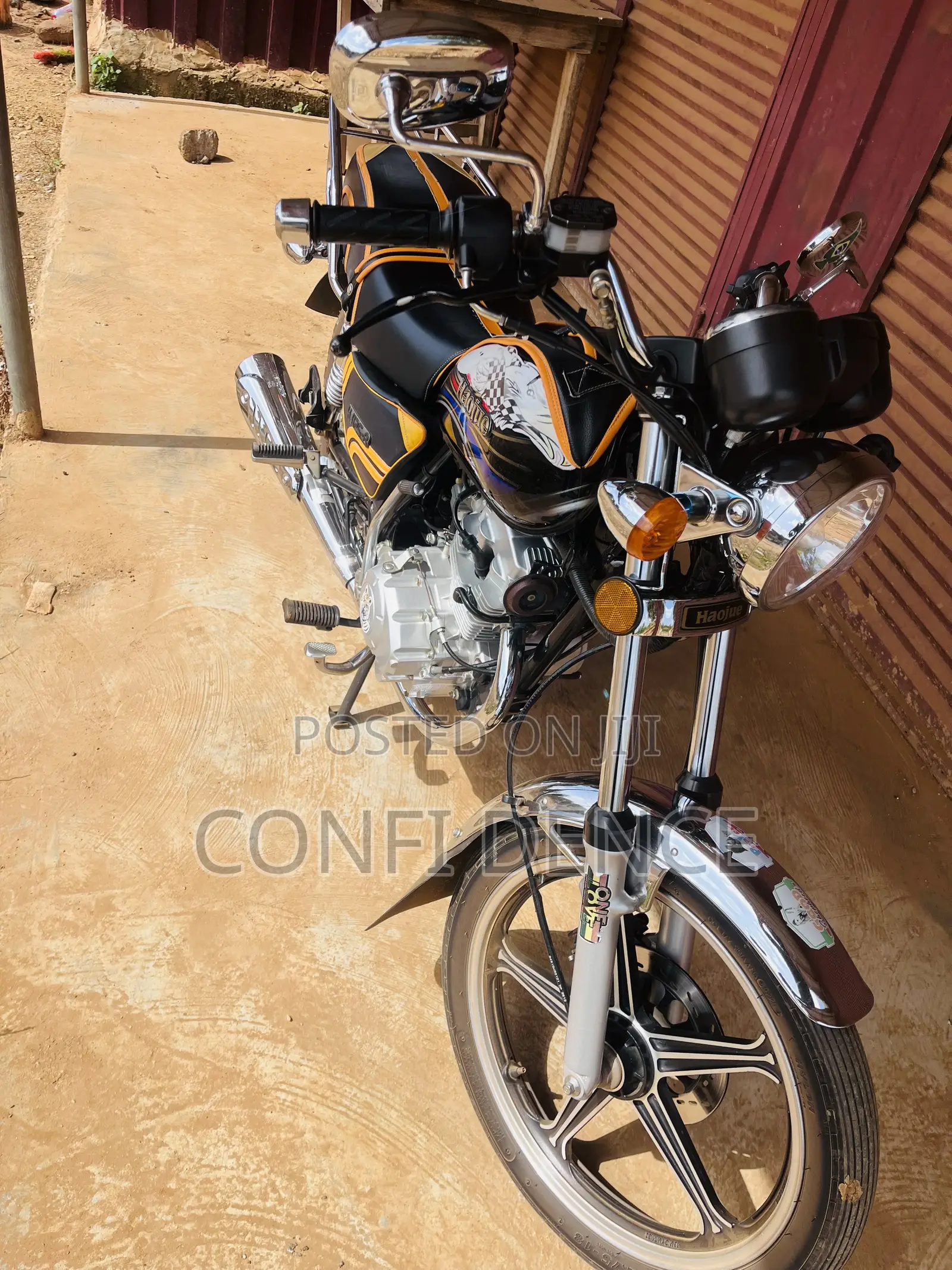 Haojue HJ125-8K 2025 Black