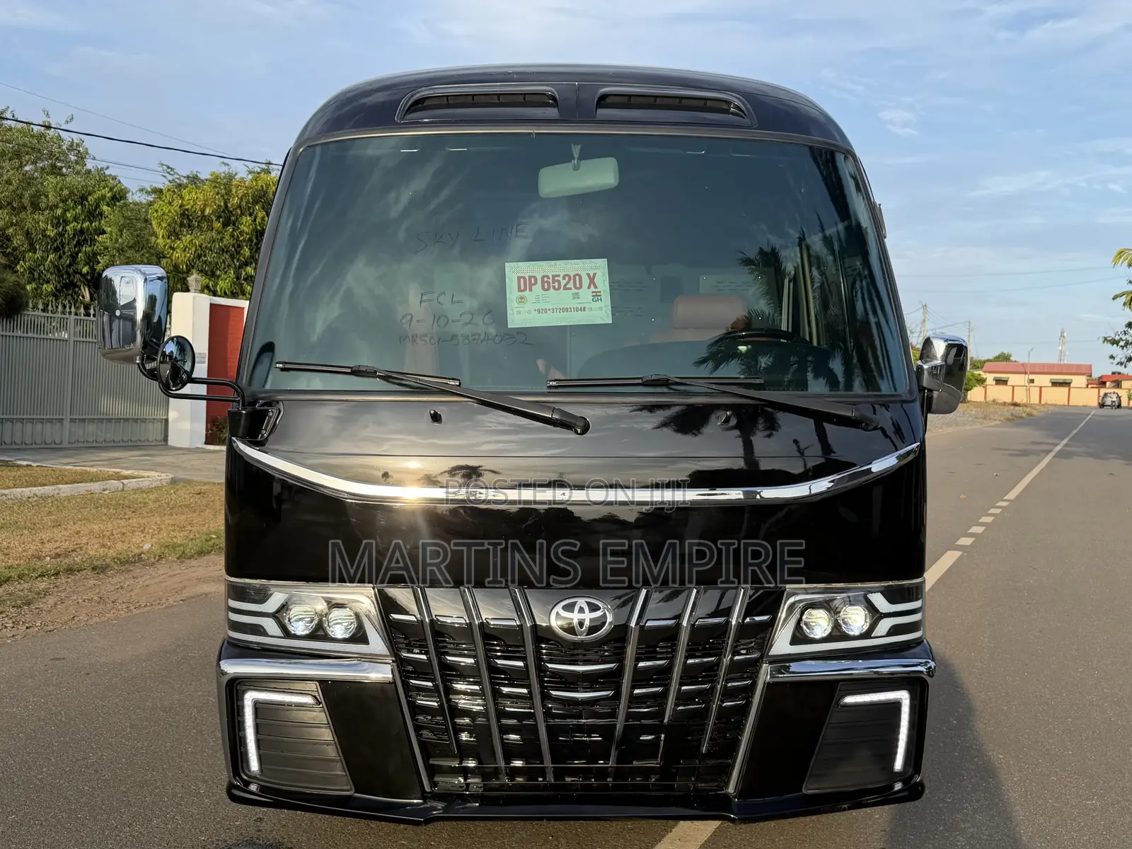 Toyota Coaster 2008 Black