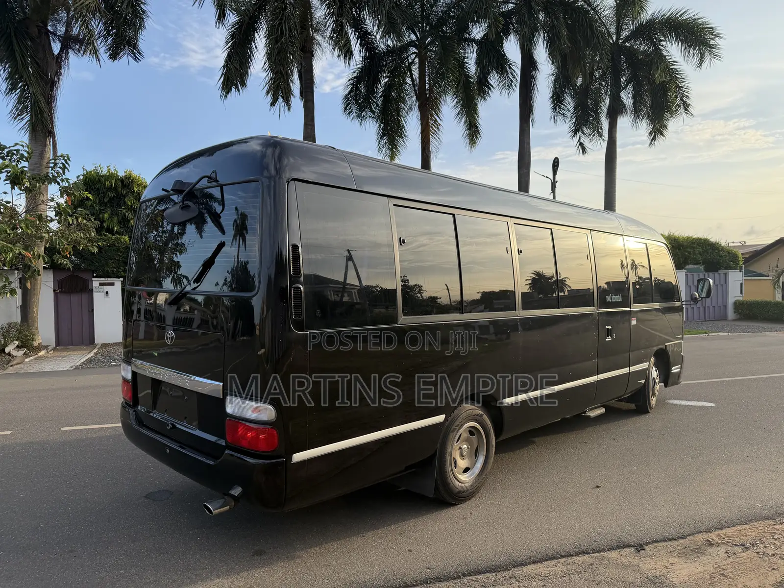 Toyota Coaster 2008 Black