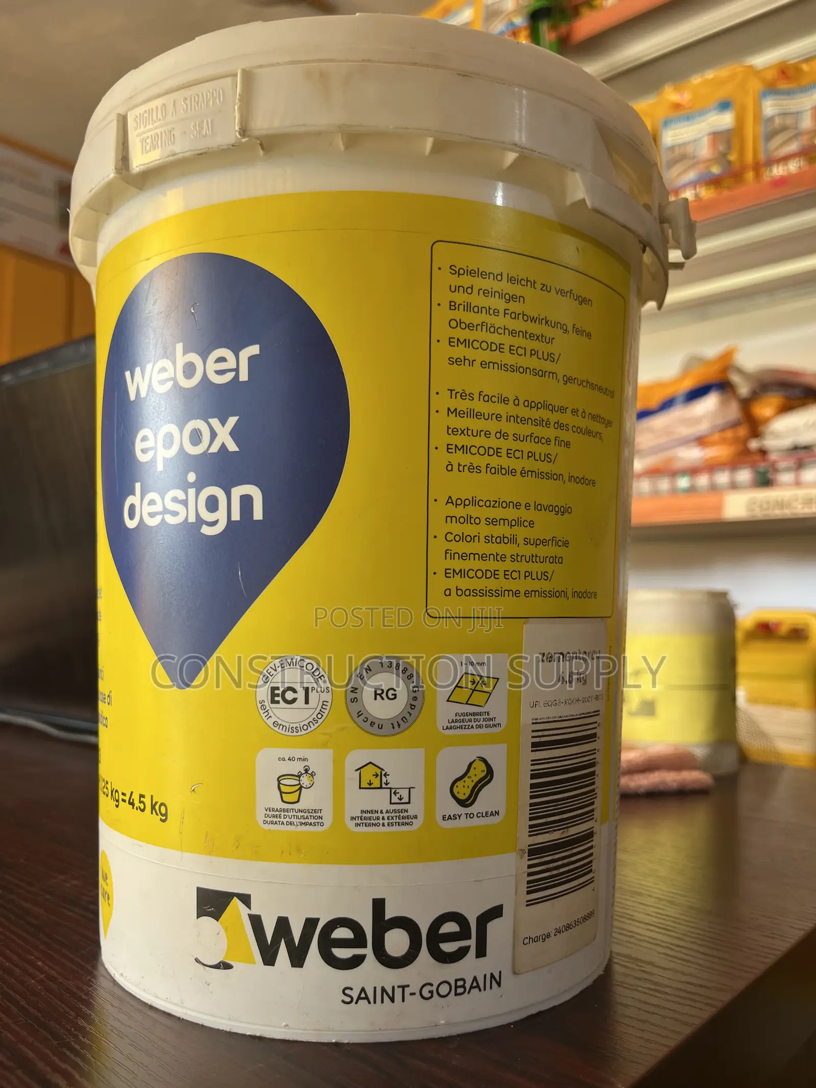 Weber Epoxy Grout