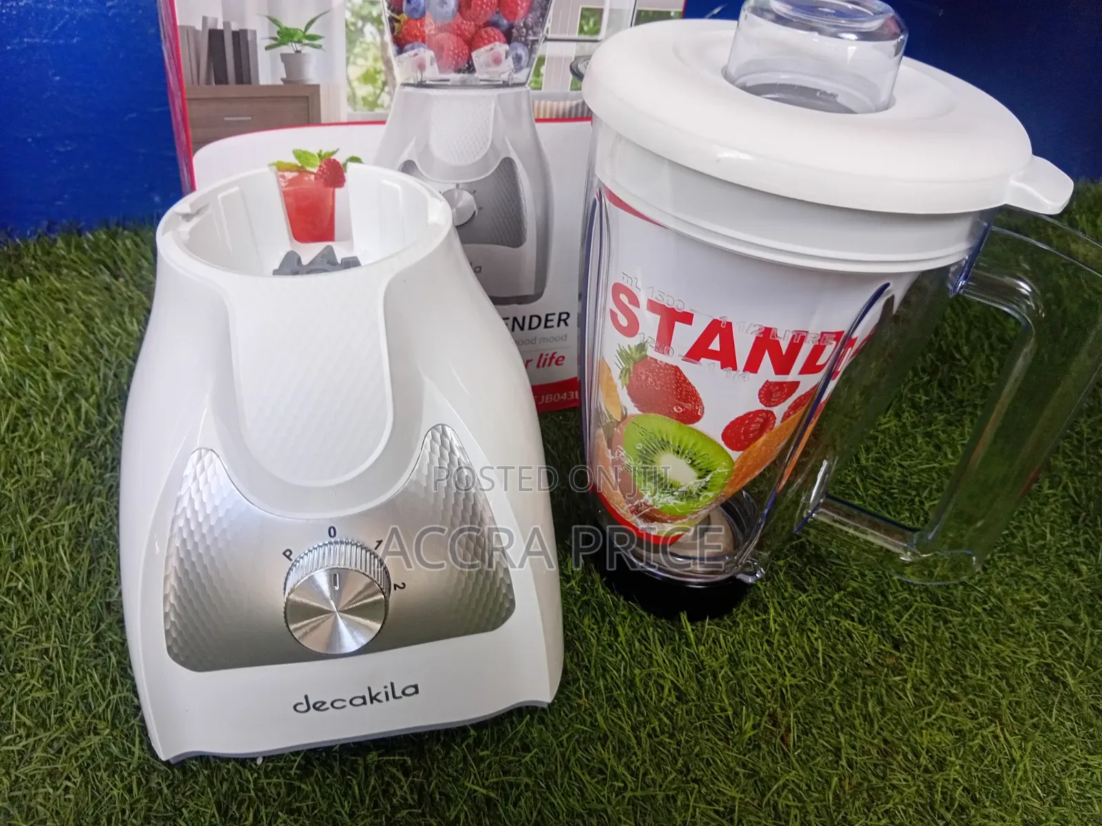 Decakila 1.5L Multipurpose Blender Everyday Kitchen Convenience