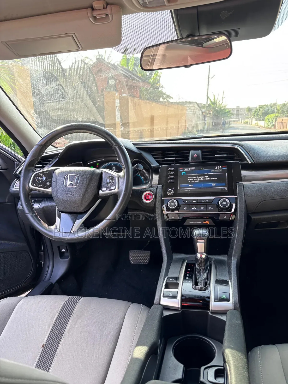 Honda Civic EX Sedan 2020 Gray