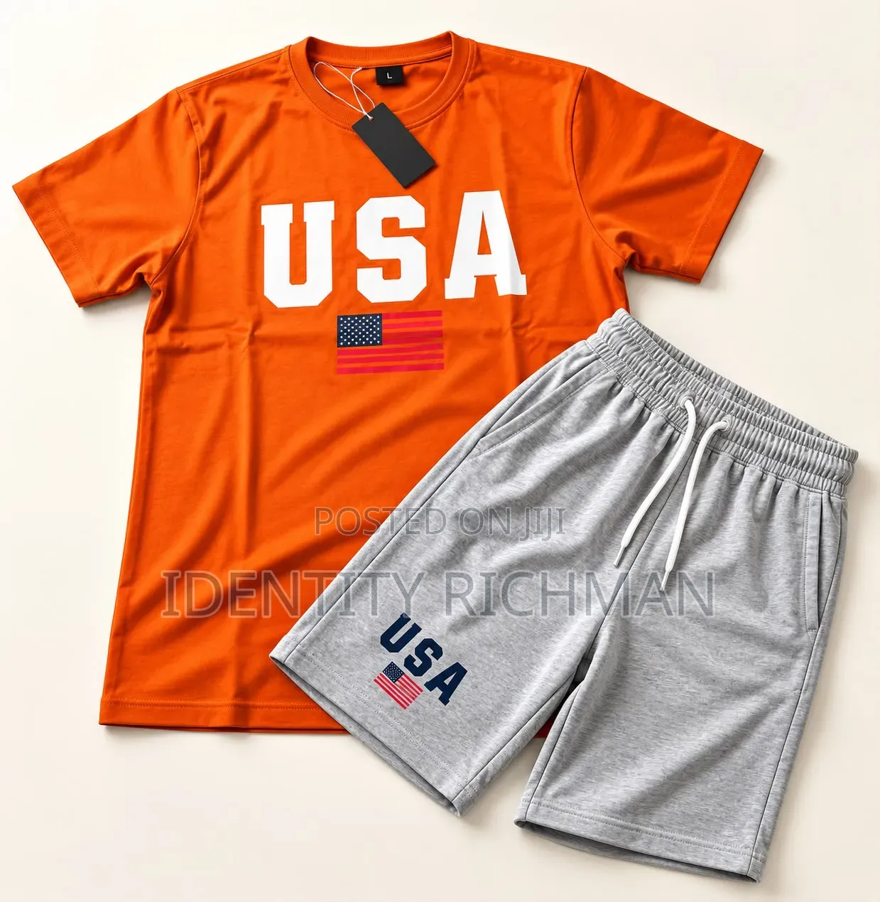 Cotton Men Top and Down