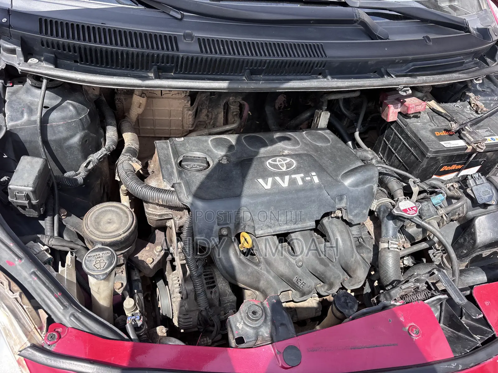 Toyota Yaris 2009 Red