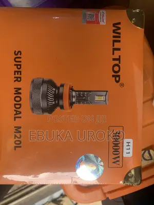 30,000 Watts Orange Blue Light