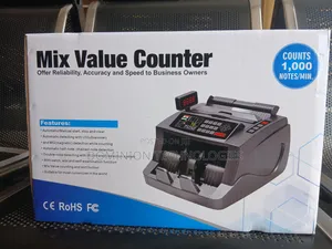 Mix Value Bill Counter With Built-in Battery