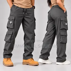 Men's & Women's Unisex Cargo Pants – Lightweight Multi-Pocket Trousers