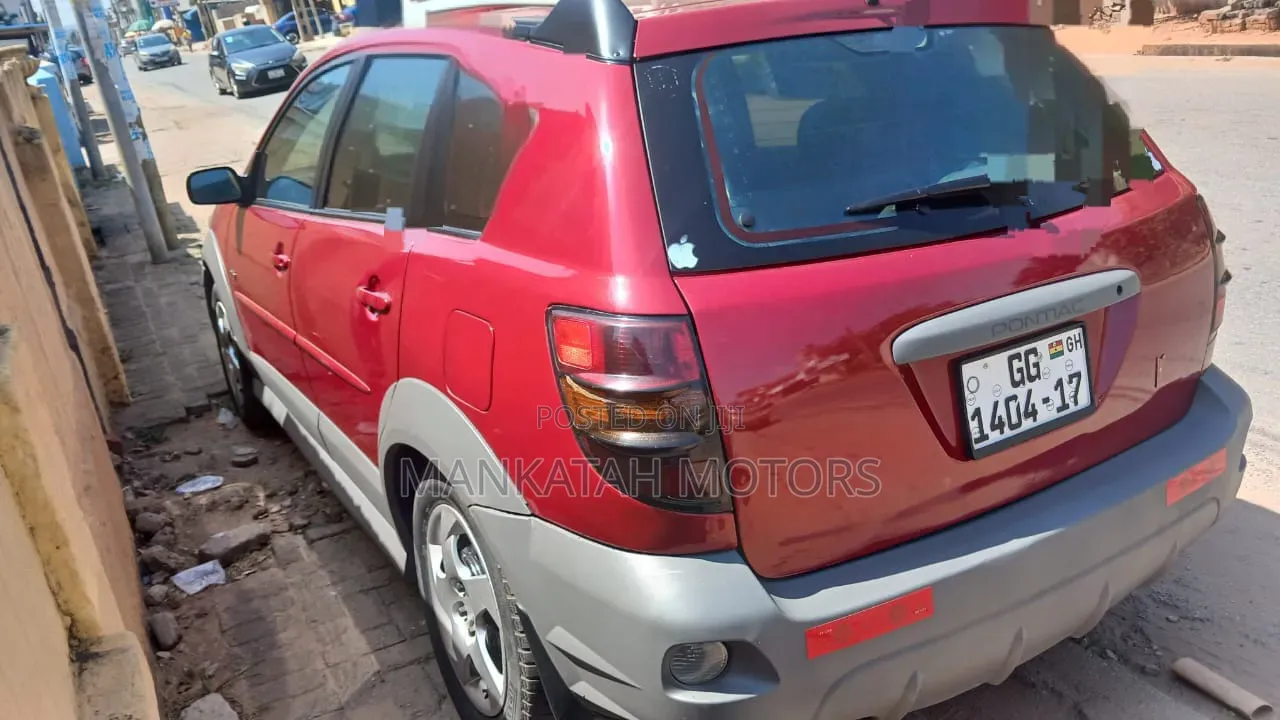 Pontiac Vibe 2007 Red