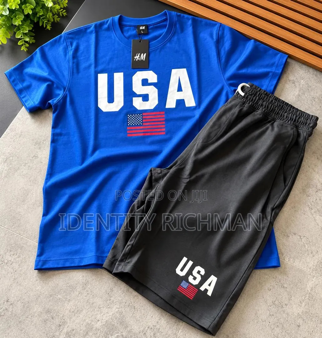 Cotton Men Top and Down