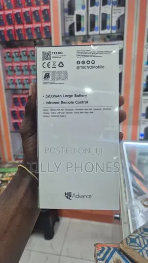 New Tecno Pop 20 64 GB Black