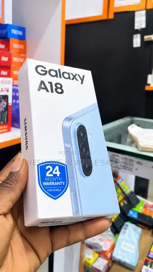 New Samsung Galaxy A18 128 GB Blue