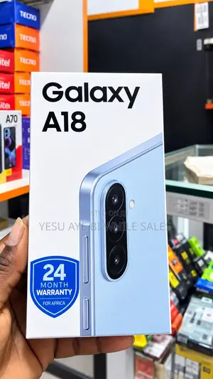 New Samsung Galaxy A18 128 GB Blue