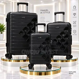 Quality 3Pcs Trolley Travelling Bags