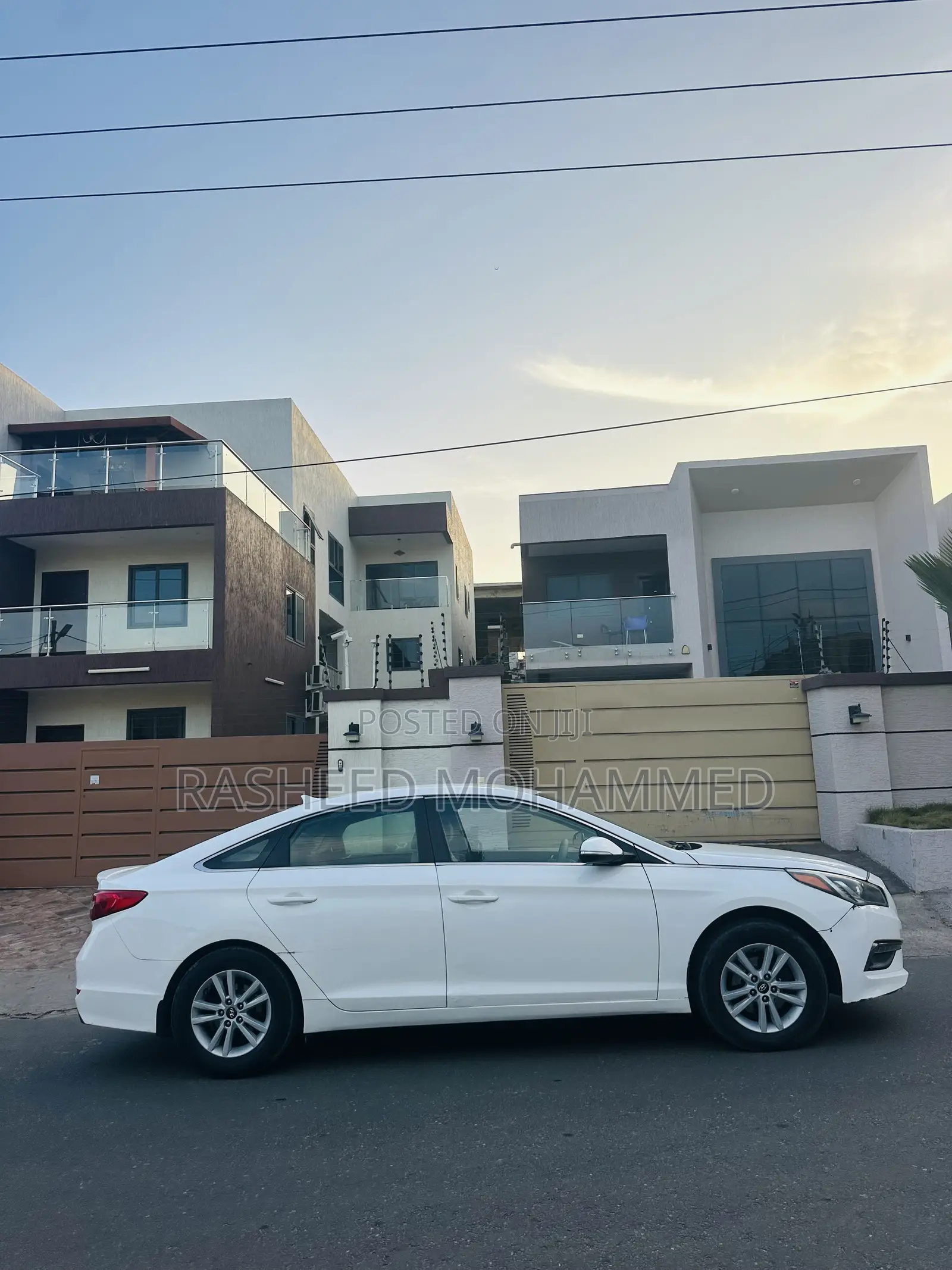 Hyundai Sonata Eco 4dr Sedan (1.6L 4cyl Turbo 7AM) 2015 White