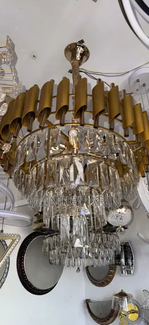 Original Crystal Hanging Light Suitable for Hall and Bedroom