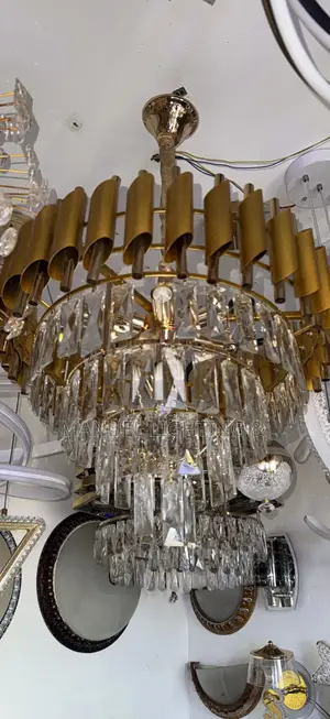 Original Crystal Hanging Light Suitable for Hall and Bedroom