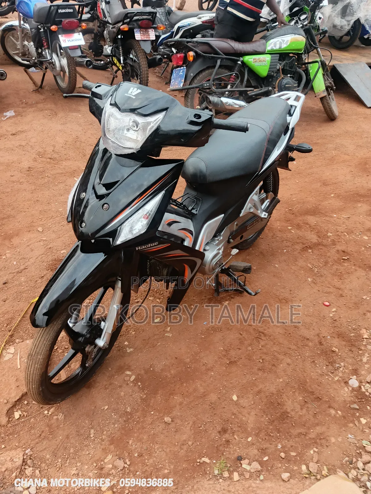 Haojue HJ110-5 2022 Black
