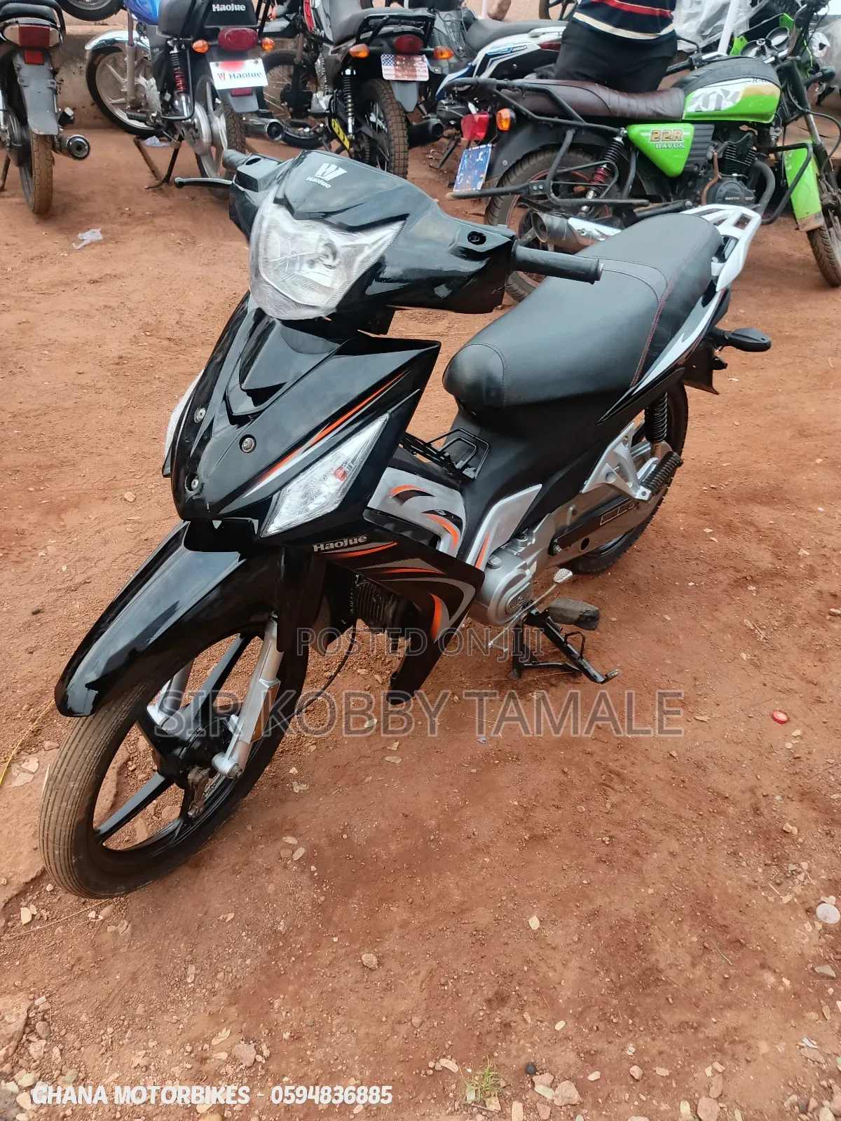 Haojue HJ110-5 2022 Black