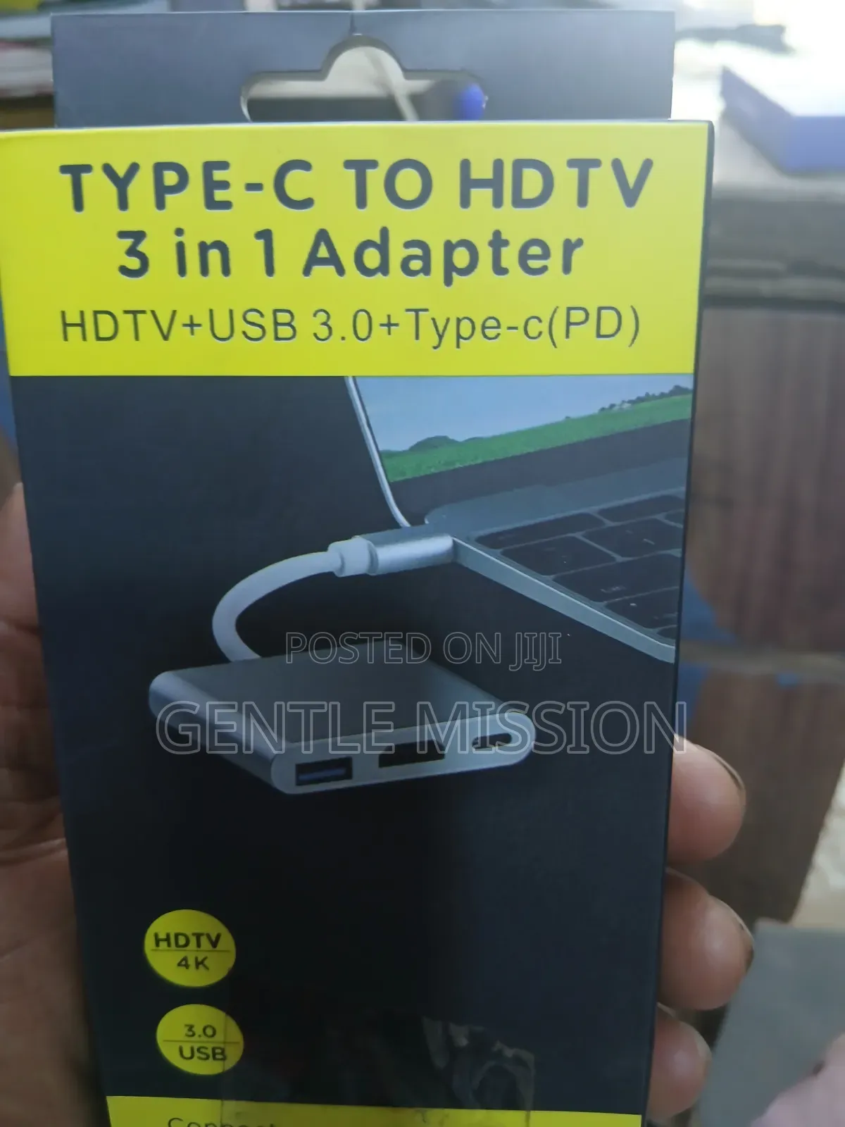 3in1 Type C to HDTV Adapter