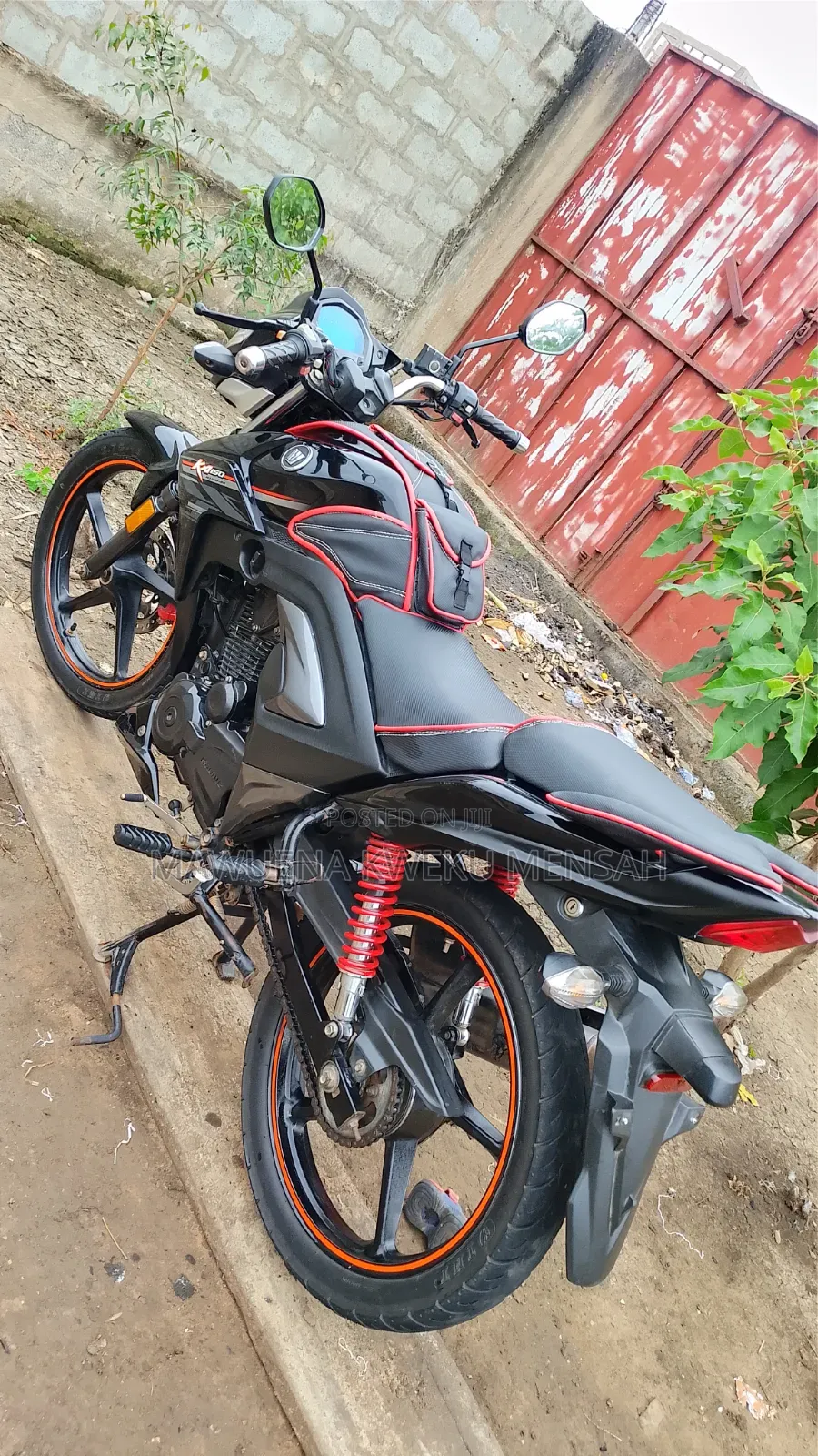 Haojue KA150 2025 Black