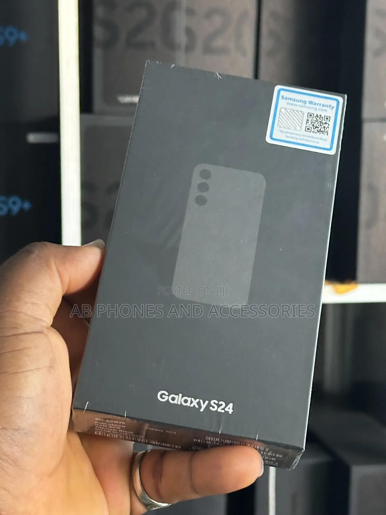 New Samsung Galaxy S24 256 GB Black