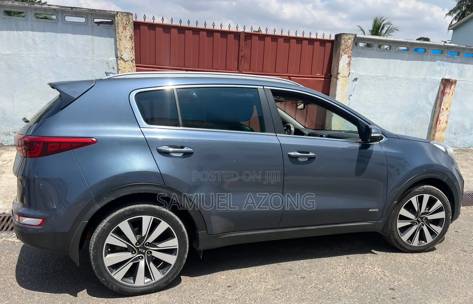 Kia Sportage SX 4dr SUV AWD (2.0L 4cyl Turbo 6A) 2017 Gray