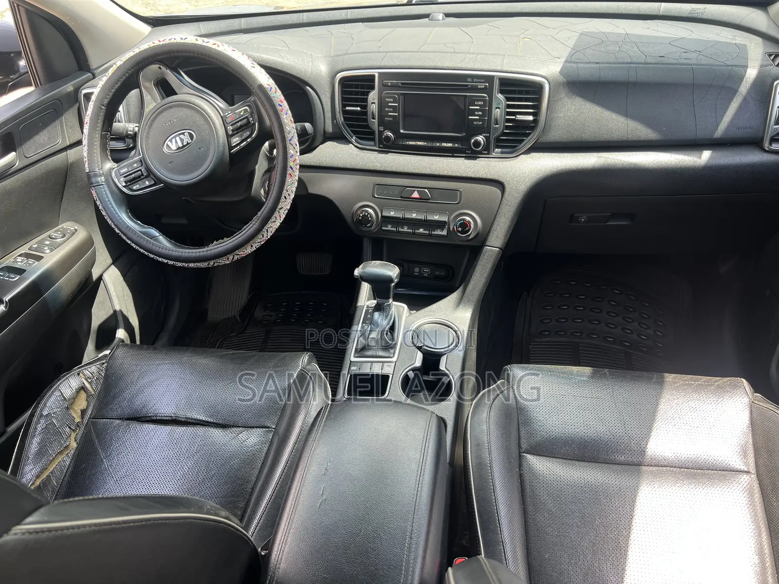 Kia Sportage SX 4dr SUV AWD (2.0L 4cyl Turbo 6A) 2017 Gray