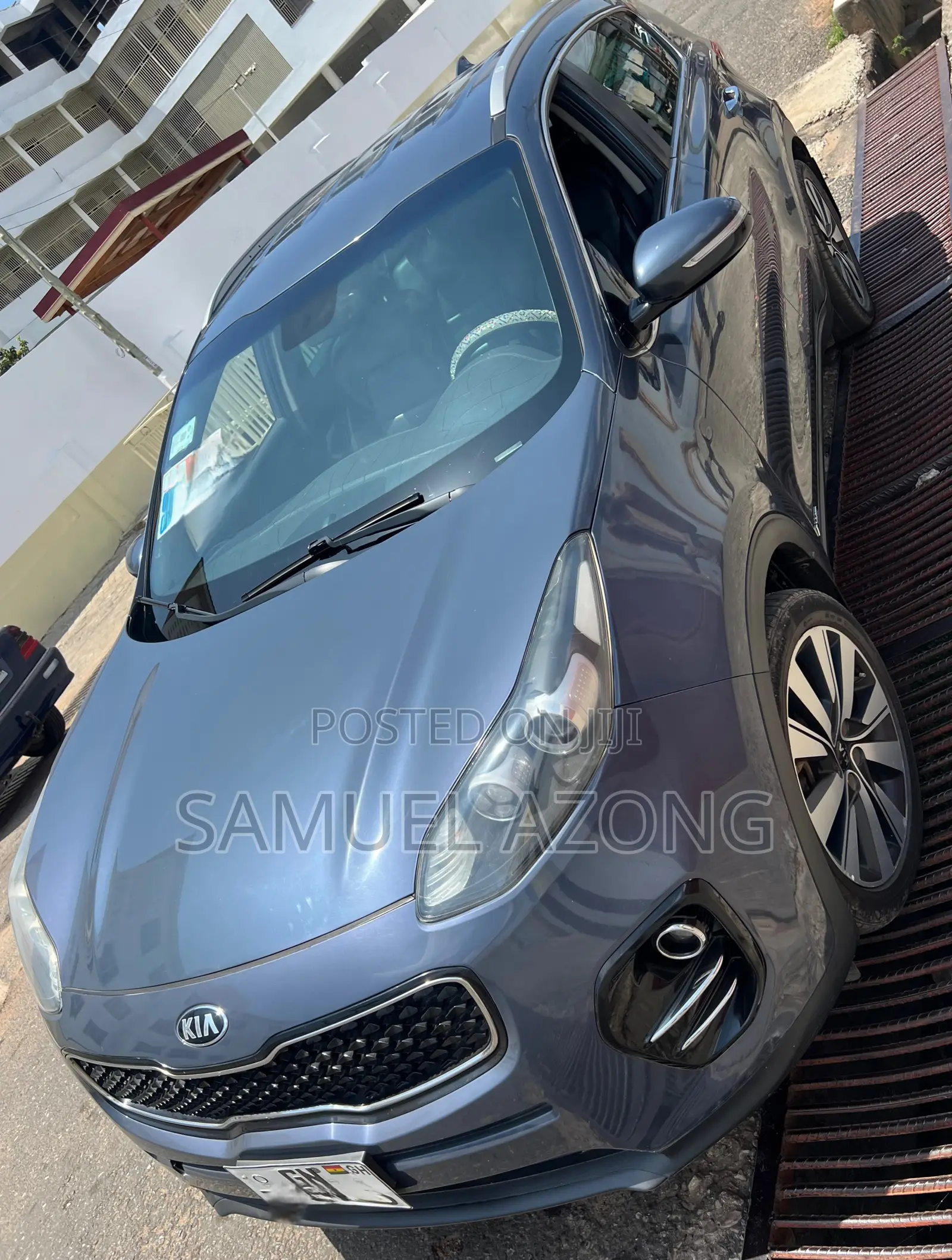 Kia Sportage SX 4dr SUV AWD (2.0L 4cyl Turbo 6A) 2017 Gray