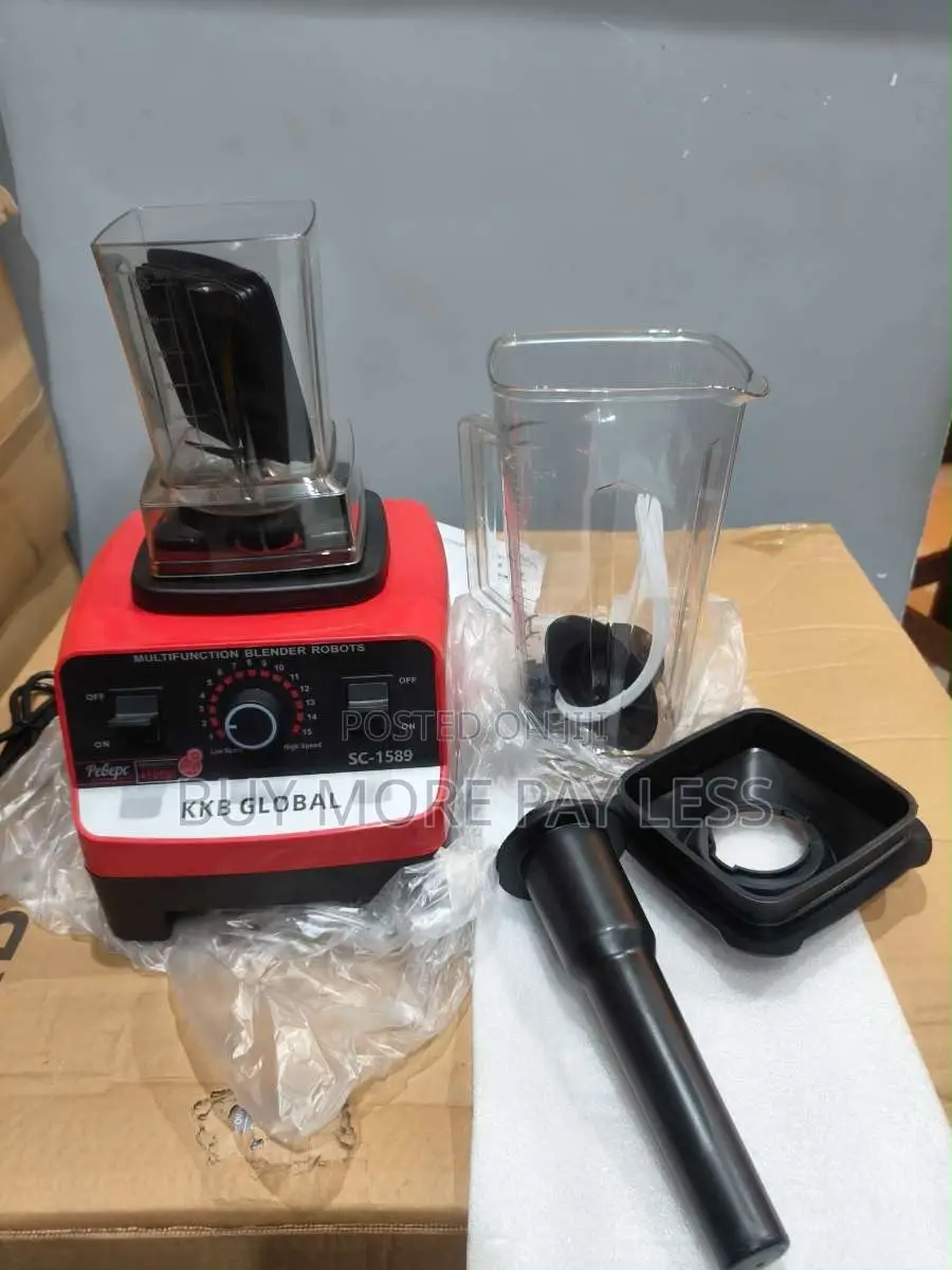 High-Power 2-in-1 Commercial Blender
