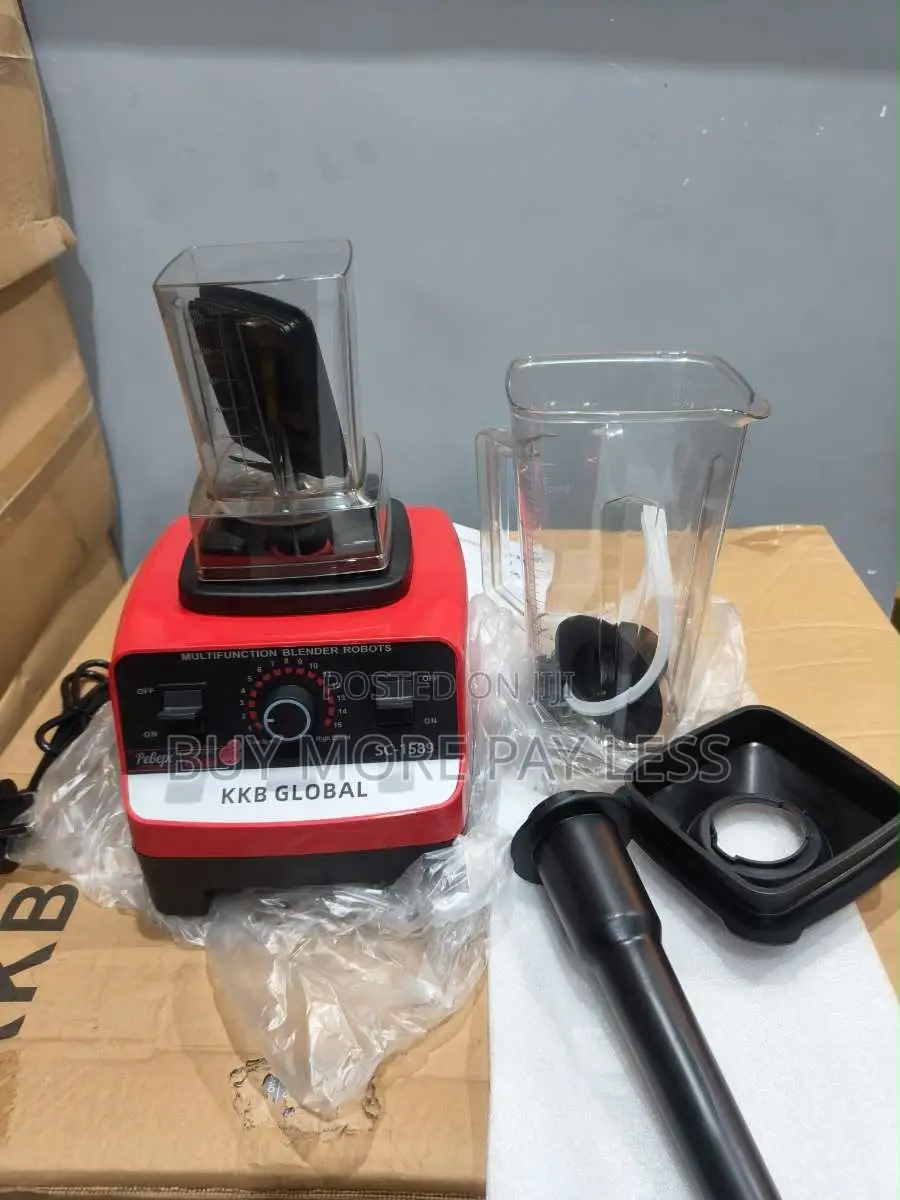 High-Power 2-in-1 Commercial Blender