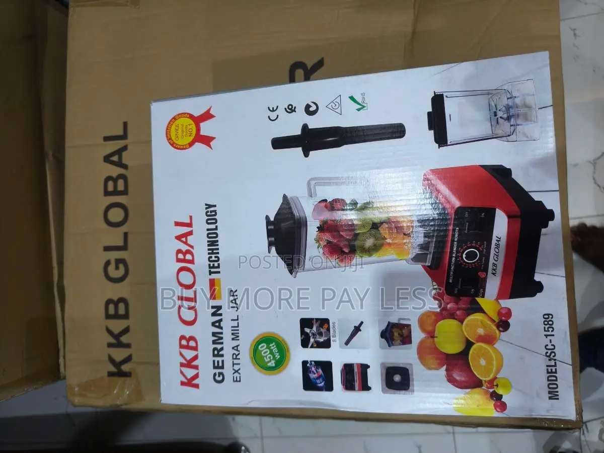 High-Power 2-in-1 Commercial Blender
