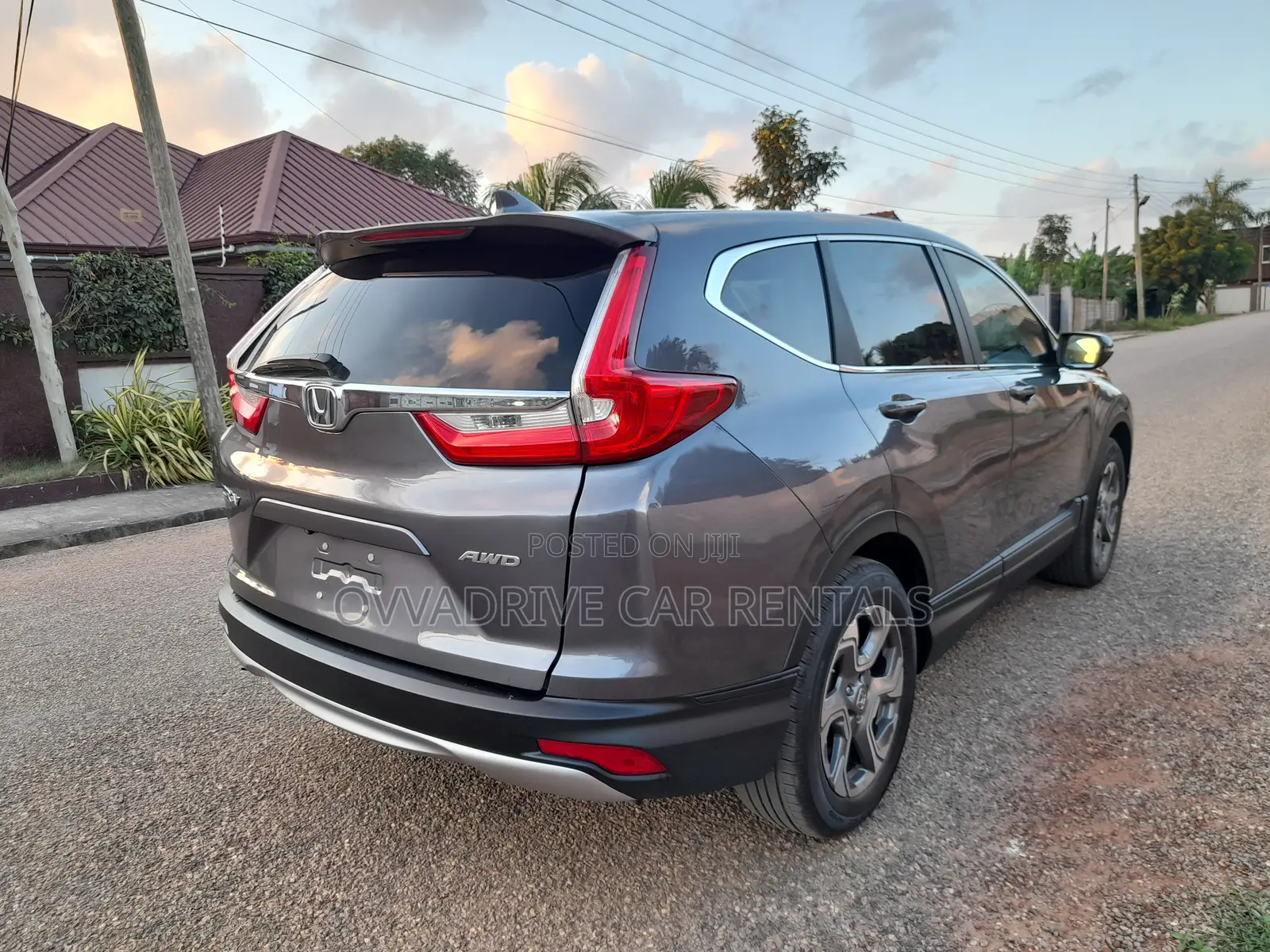 Honda CR-V EX AWD 2018 Gray