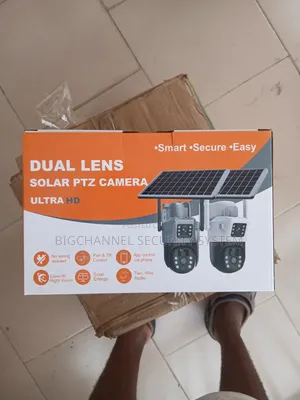 Ultra Hd Dual Lens Solar PTZ Camera
